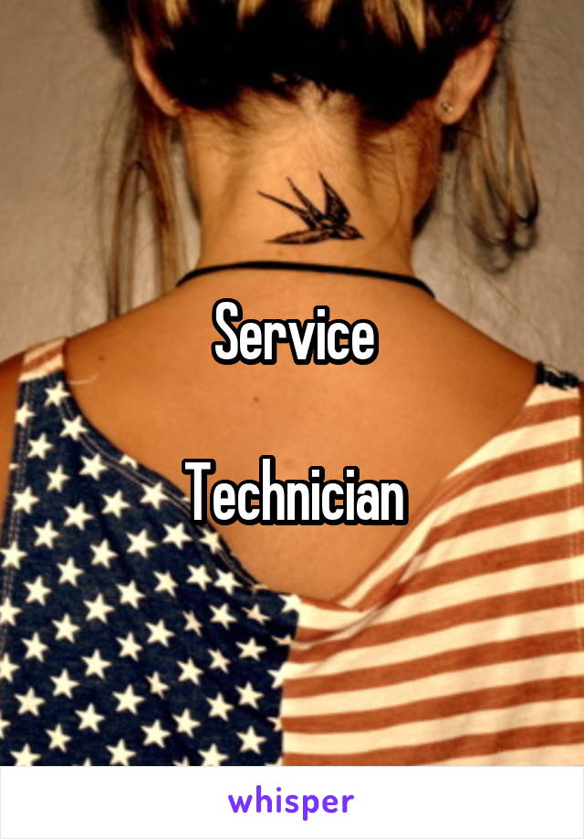 Service

Technician