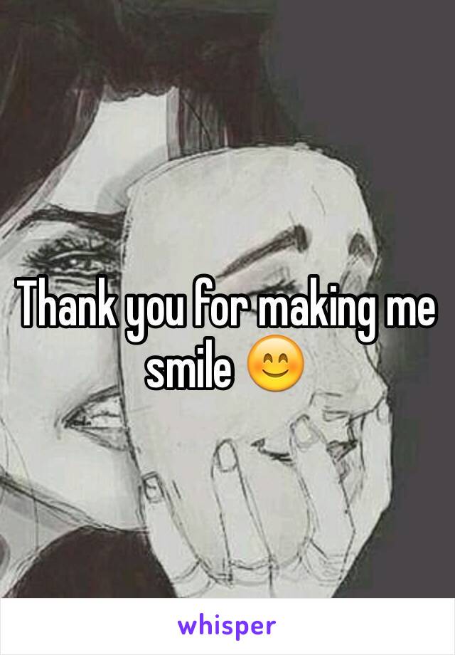 Thank you for making me smile 😊 