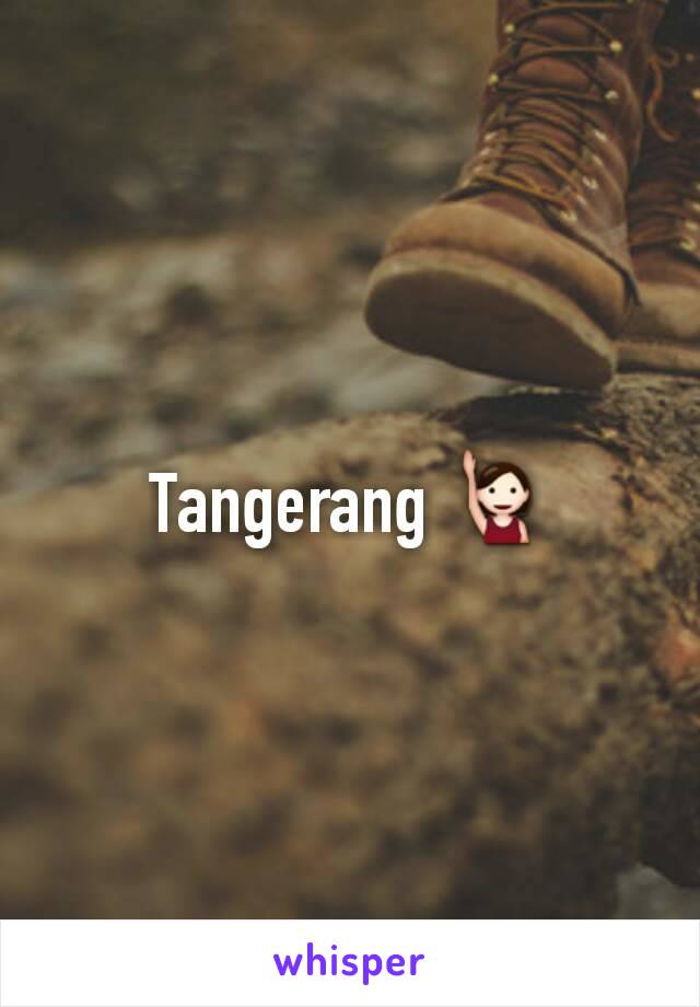 Tangerang 🙋