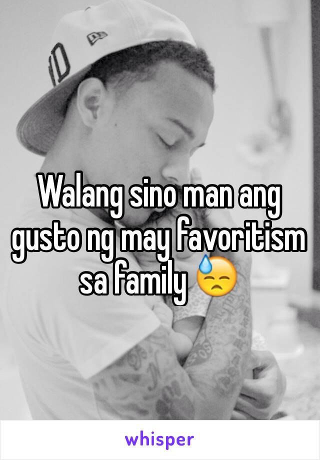 Walang sino man ang gusto ng may favoritism sa family 😓