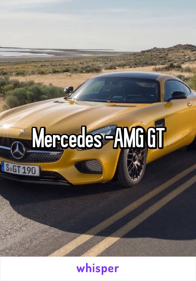 Mercedes -AMG GT