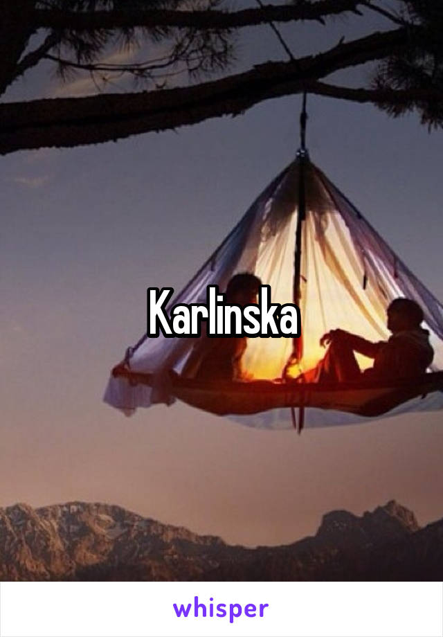 Karlinska