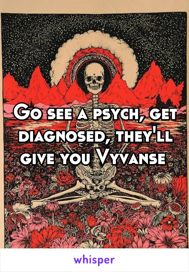 Go see a psych, get diagnosed, they'll give you Vyvanse 