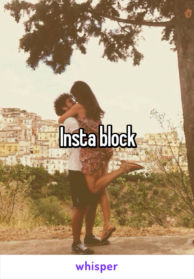 Insta block