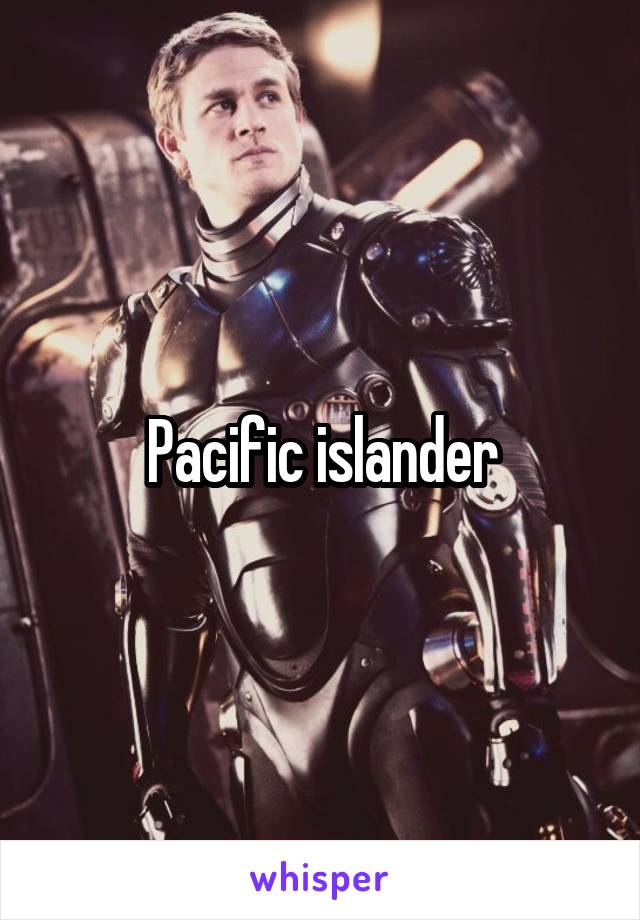 Pacific islander
