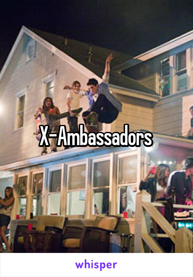 X-Ambassadors 