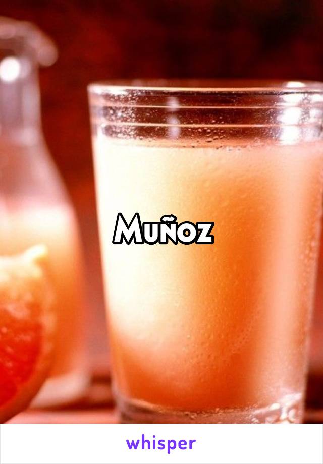 Muñoz