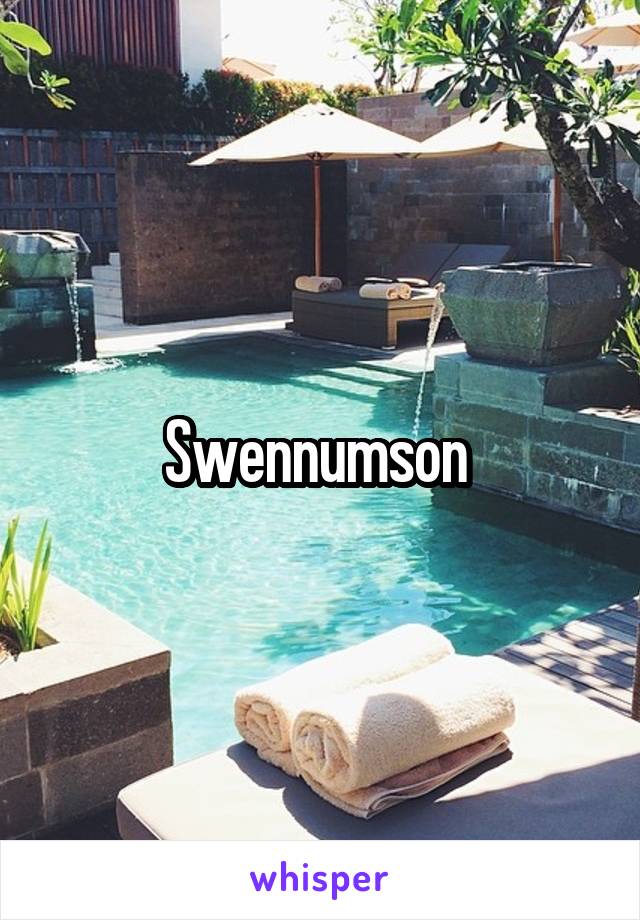 Swennumson 