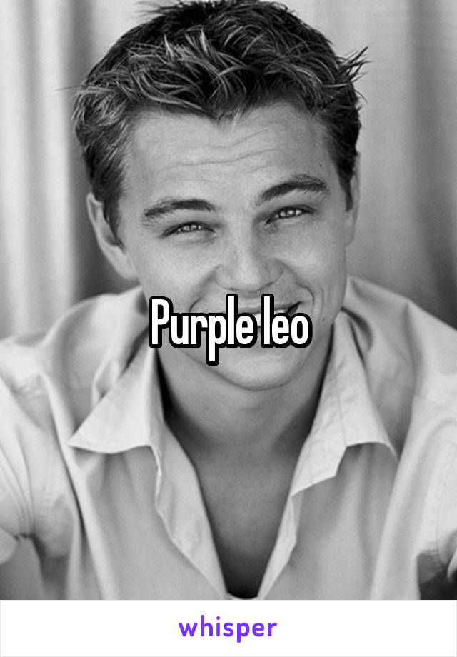 Purple leo