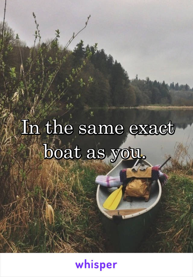 In the same exact boat as you. 