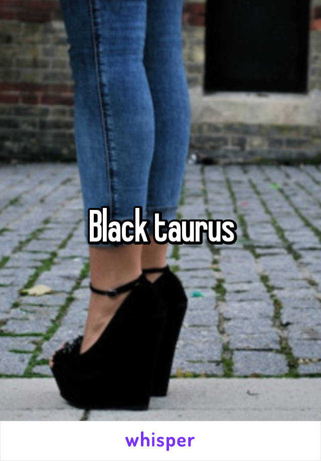 Black taurus