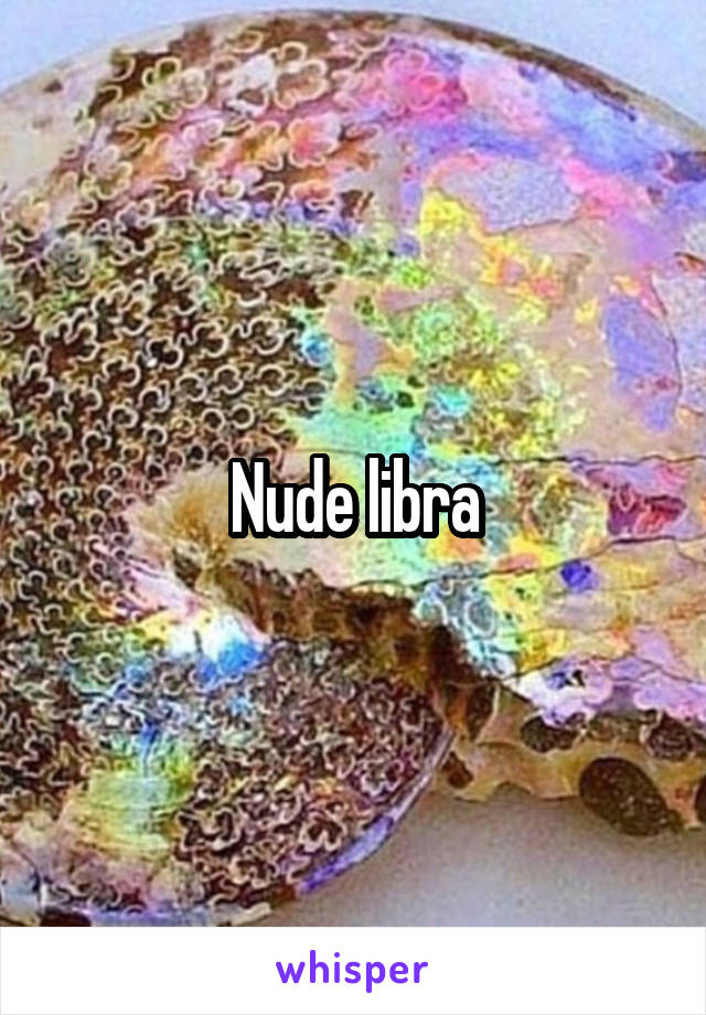 Nude libra