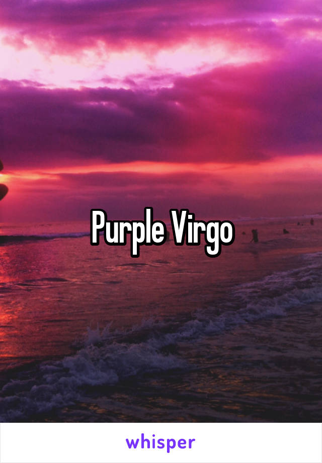 Purple Virgo