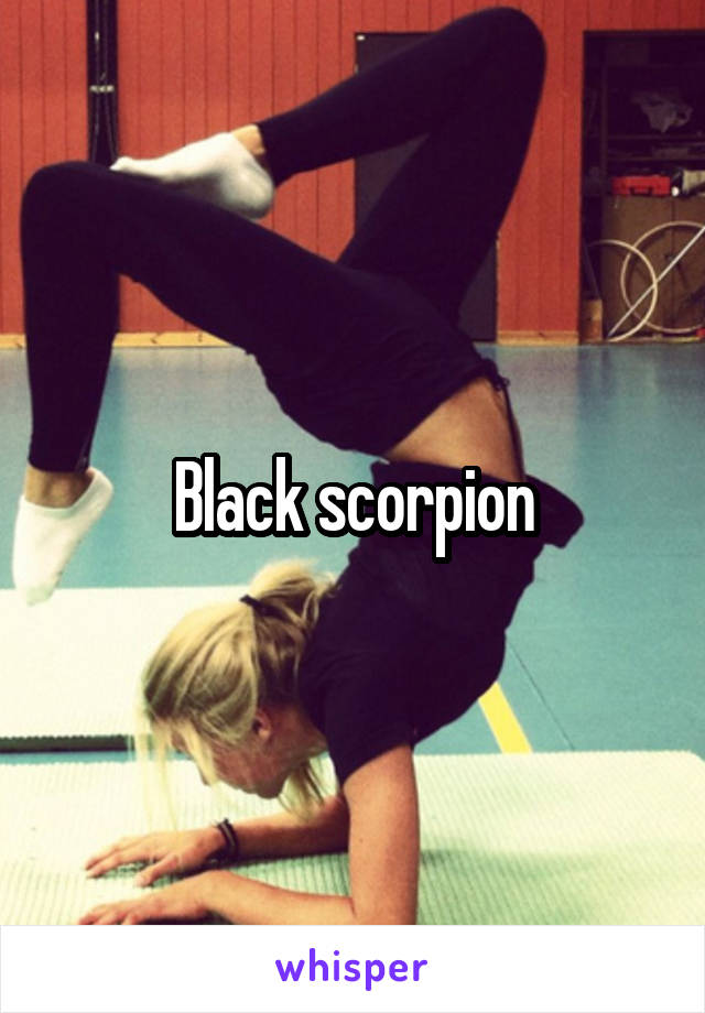 Black scorpion