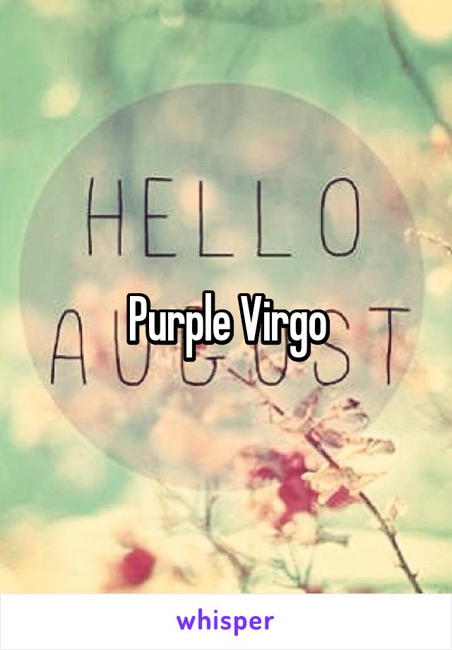 Purple Virgo