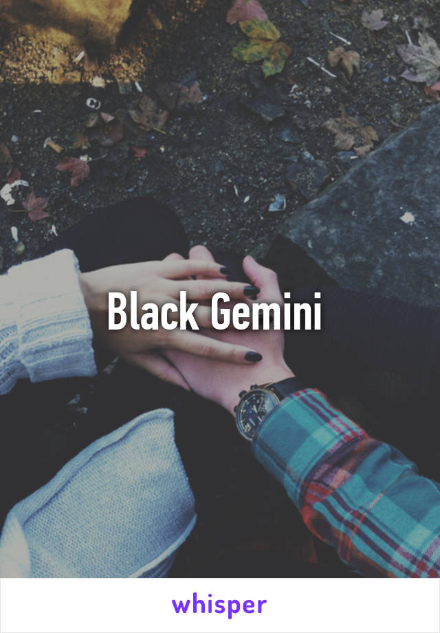 Black Gemini 