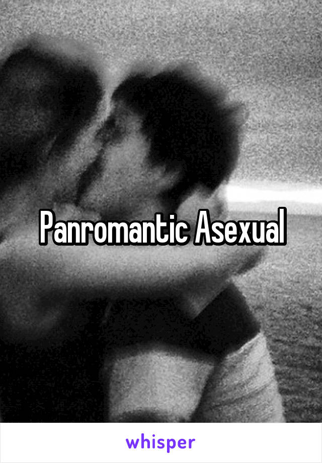 Panromantic Asexual