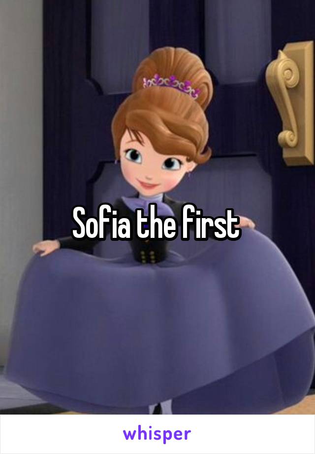 Sofia the first 