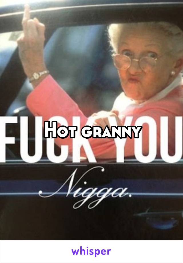 Hot granny