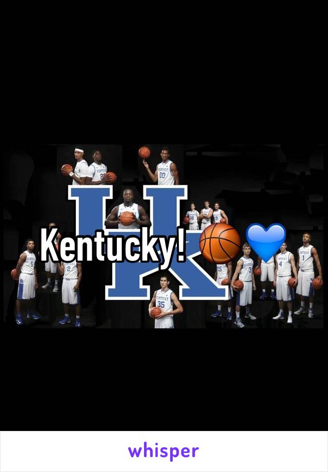 Kentucky! 🏀💙