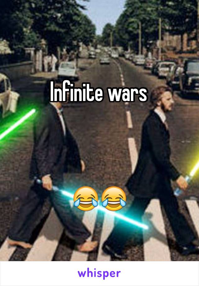 Infinite wars



😂😂