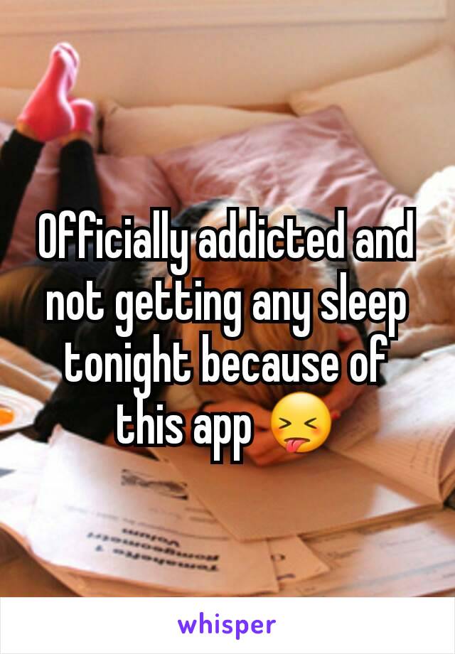 Officially addicted and not getting any sleep tonight because of this app 😝