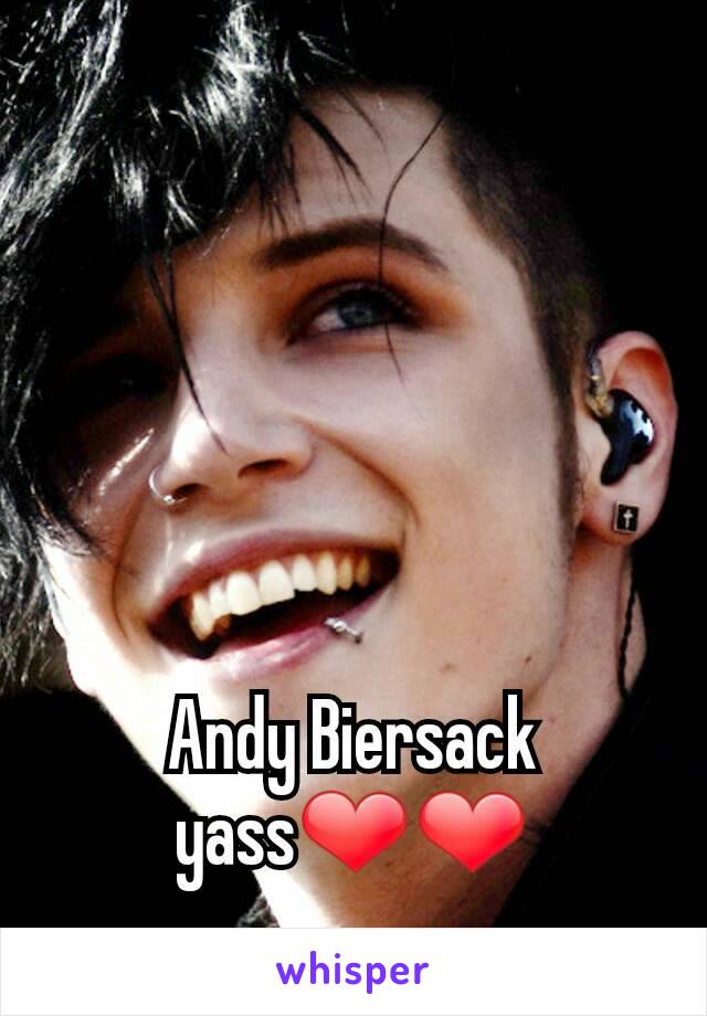 Andy Biersack yass❤❤