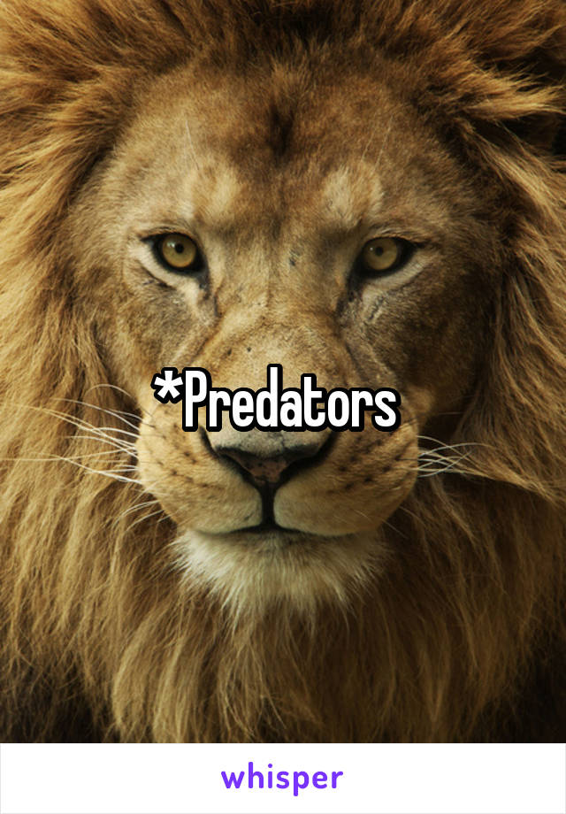 *Predators  