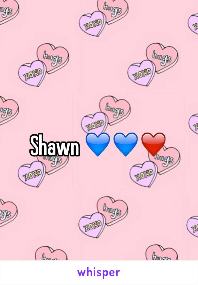 Shawn 💙💙❤️