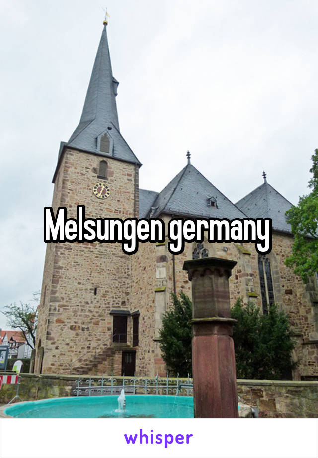 Melsungen germany 