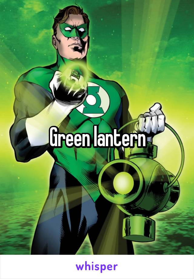 Green lantern