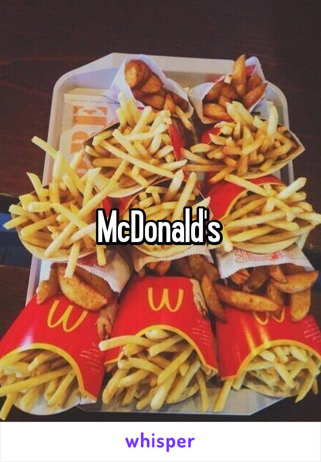 McDonald's 