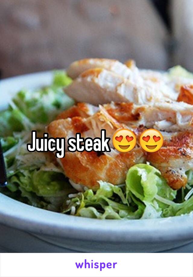 Juicy steak😍😍