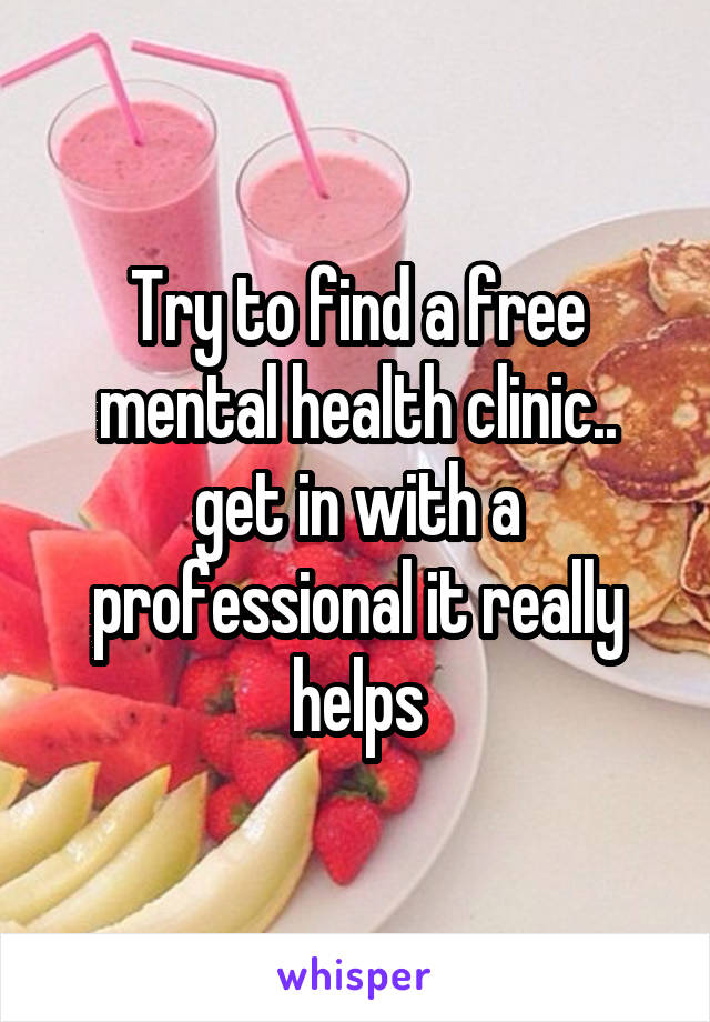Try to find a free mental health clinic.. get in with a professional it really helps