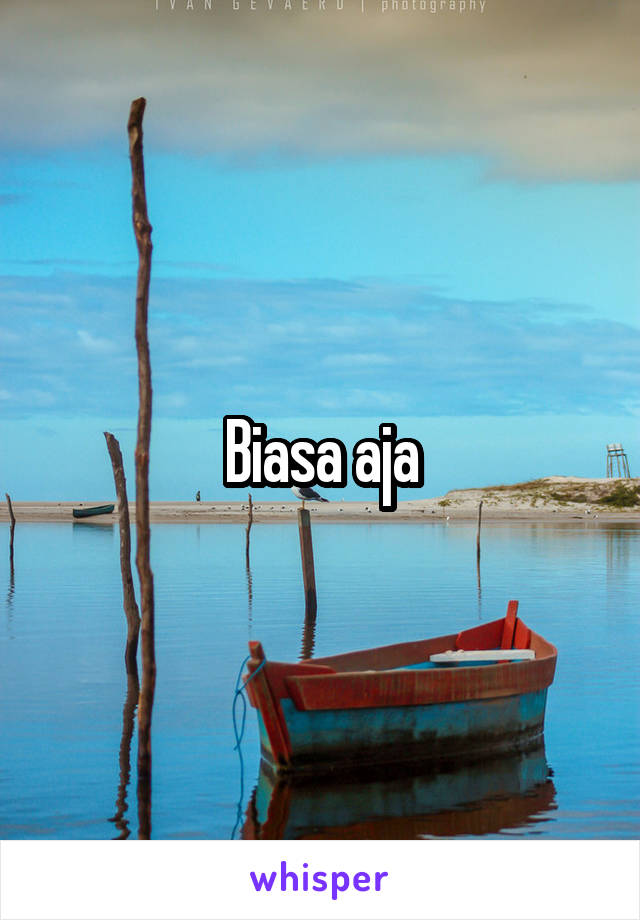 Biasa aja