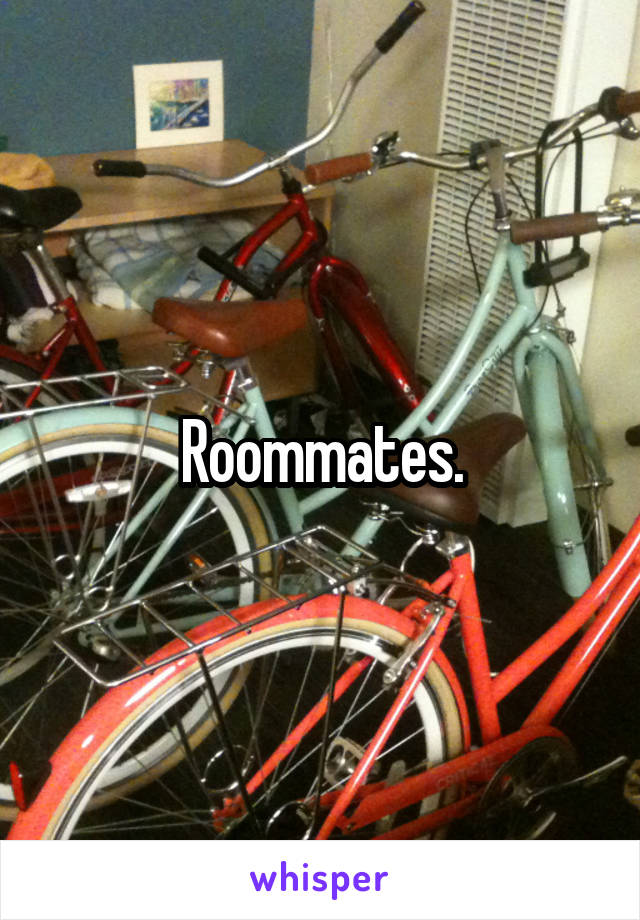Roommates.