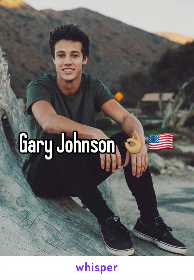 Gary Johnson 👌🏽🇺🇸