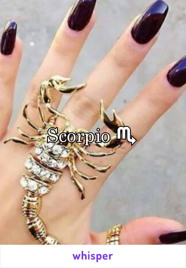 Scorpio ♏