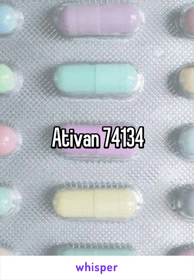 Ativan 74134