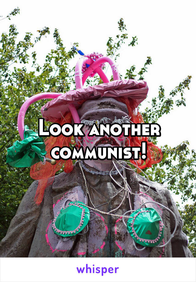 Look another communist!