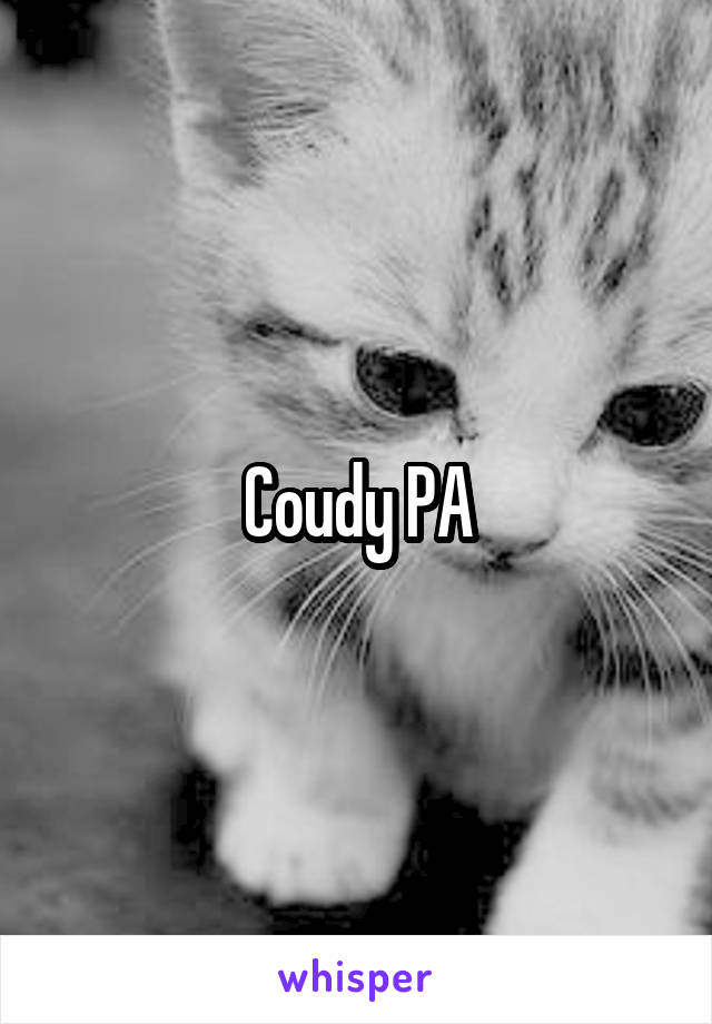 Coudy PA