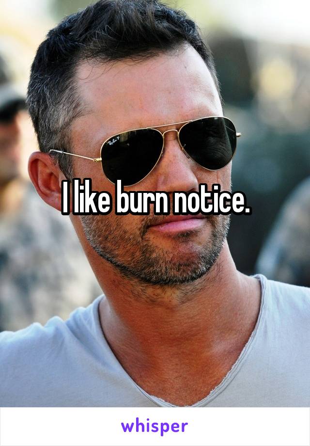 I like burn notice.
