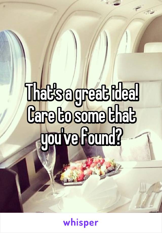 That's a great idea!
Care to some that you've found?