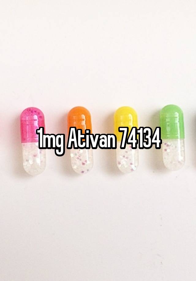 1mg Ativan 74134