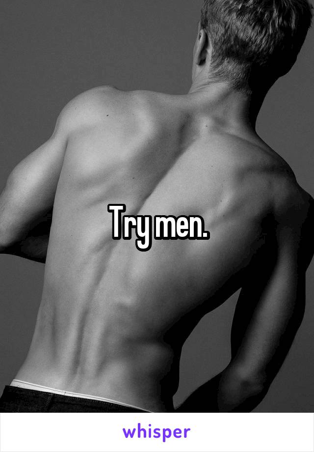 Try men.