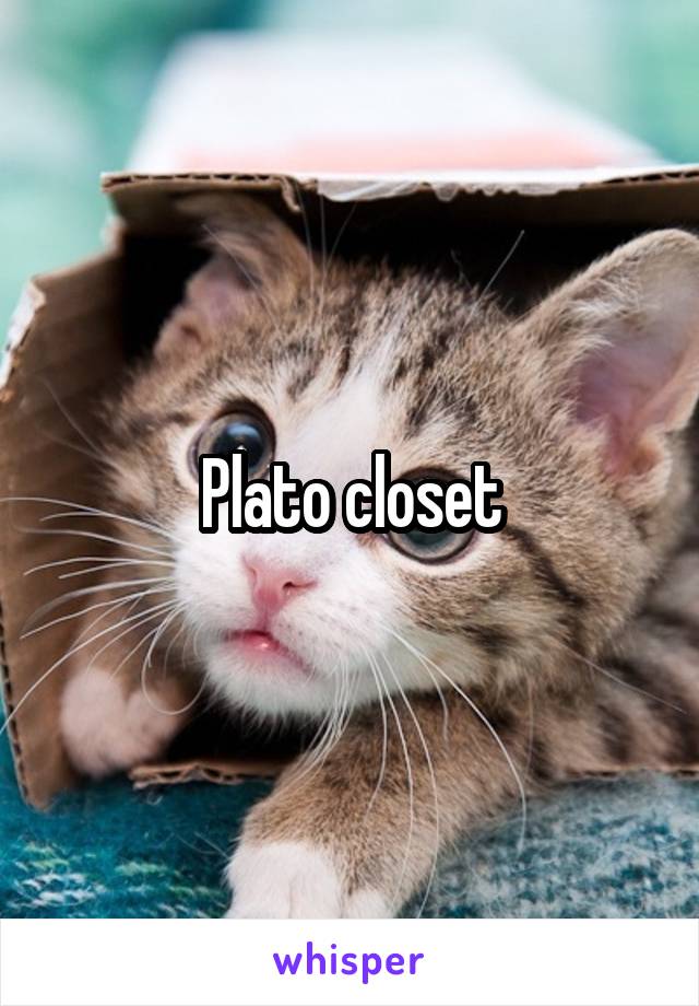 Plato closet