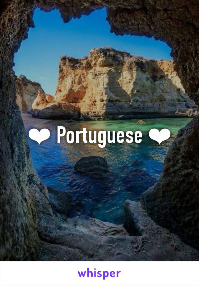 ❤ Portuguese ❤