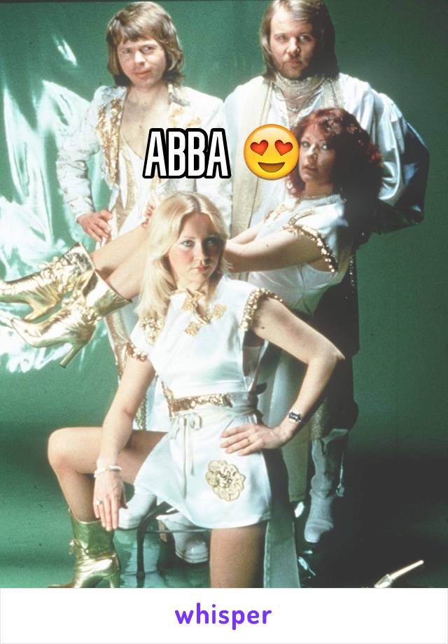 ABBA 😍