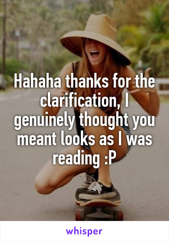Hahaha thanks for the clarification, I genuinely thought you meant looks as I was reading :P