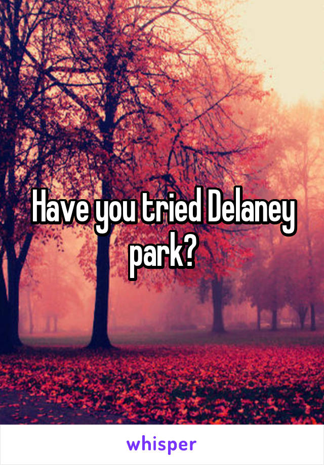 Have you tried Delaney park?
